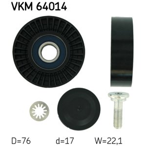 SKF Vratná/vodiaca kladka rebrovaného klinového remeňa VKM64014