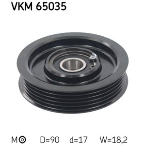 SKF Napínacia kladka rebrovaného klinového remeňa VKM65035