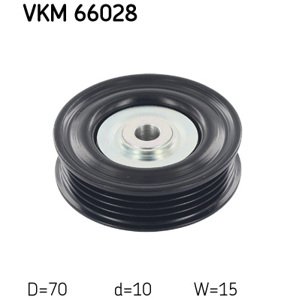 SKF Vratná/vodiaca kladka rebrovaného klinového remeňa VKM66028
