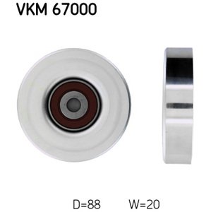 SKF Vratná/vodiaca kladka rebrovaného klinového remeňa VKM67000
