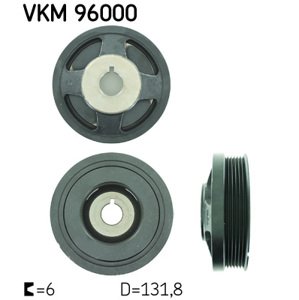 SKF Remenica kľukového hriadeľa VKM96000