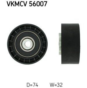 SKF Vratná/vodiaca kladka rebrovaného klinového remeňa VKMCV56007
