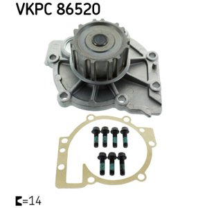 SKF Vodné čerpadlo, chladenie motora VKPC86520