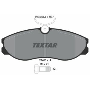 TEXTAR Sada brzdových platničiek kotúčovej brzdy 2148101