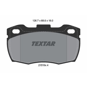 TEXTAR Sada brzdových platničiek kotúčovej brzdy 2151901