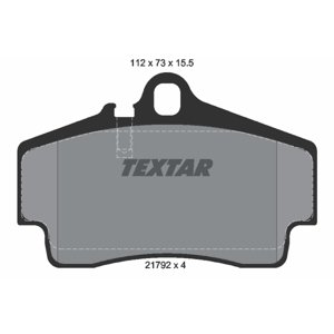 TEXTAR Sada brzdových platničiek kotúčovej brzdy 2179203