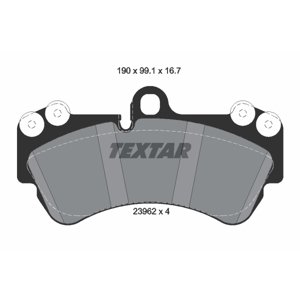 TEXTAR Sada brzdových platničiek kotúčovej brzdy 2369202