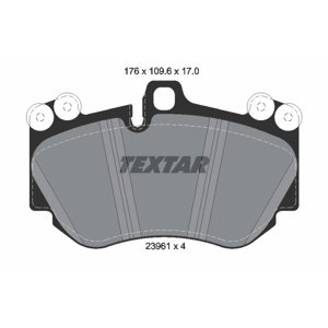 TEXTAR Sada brzdových platničiek kotúčovej brzdy 2396101
