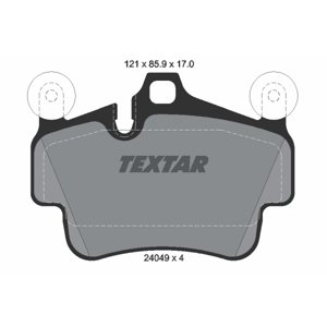 TEXTAR Sada brzdových platničiek kotúčovej brzdy 2404901