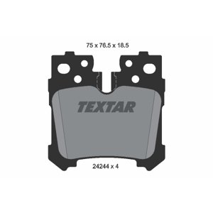 TEXTAR Sada brzdových platničiek kotúčovej brzdy 2424401