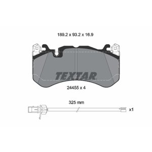 TEXTAR Sada brzdových platničiek kotúčovej brzdy 2445501