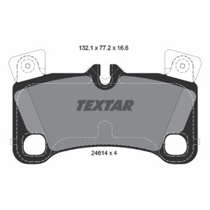 TEXTAR Sada brzdových platničiek kotúčovej brzdy 2461401