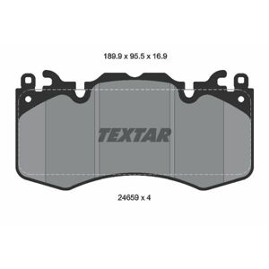 TEXTAR Sada brzdových platničiek kotúčovej brzdy 2465901