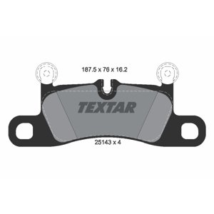 TEXTAR Sada brzdových platničiek kotúčovej brzdy 2514301