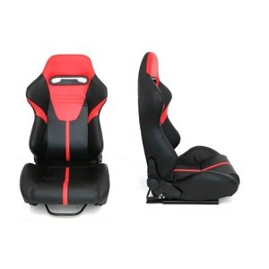 Športová sedačka R-LOOK II Black-Red