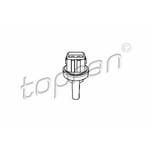 TOPRAN Teplotný spínač ventilátora klimatizácie 111037