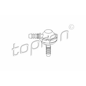 TOPRAN Pneumaticky riadený ventil pre nasávanie vzduchu 112282