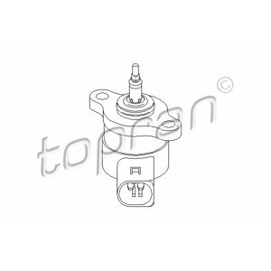 TOPRAN Regulátor tlaku paliva 407787