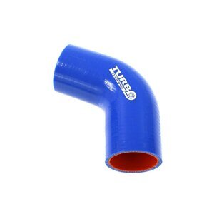 Silikónová hadica - koleno 67° Pro Blue 10 mm