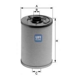 UFI Palivový filter 2105100