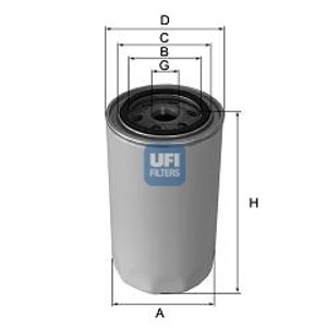 UFI Olejový filter 2310200