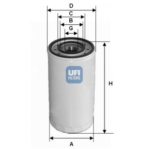 UFI Olejový filter 2330300