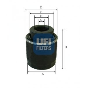 UFI Olejový filter 2349400