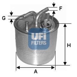 UFI Palivový filter 2400200