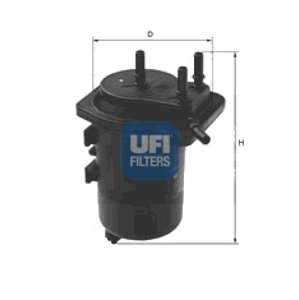 UFI Palivový filter 2401300
