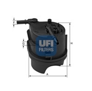 UFI Palivový filter 2401500