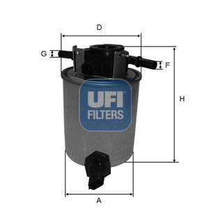 UFI Palivový filter 2402001