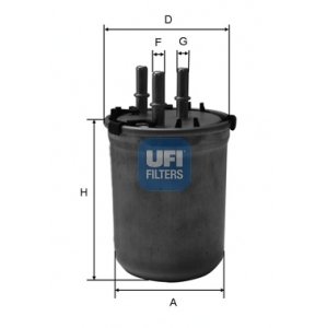 UFI Palivový filter 2403300