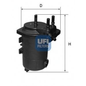 UFI Palivový filter 2405000