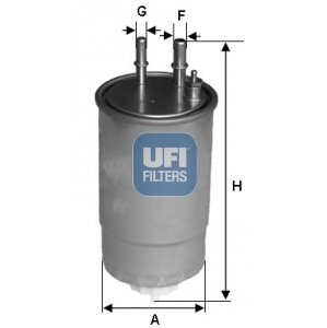 UFI Palivový filter 2411700