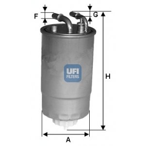 UFI Palivový filter 24ONE02