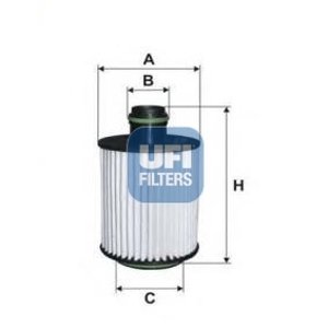 UFI Olejový filter 25.139.00