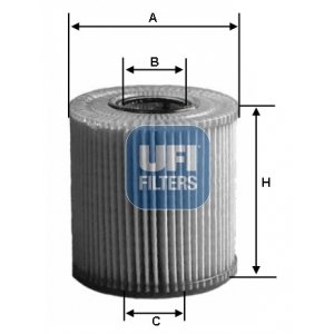 UFI Olejový filter 2515200