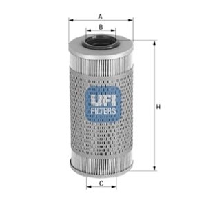 UFI Olejový filter 2552900