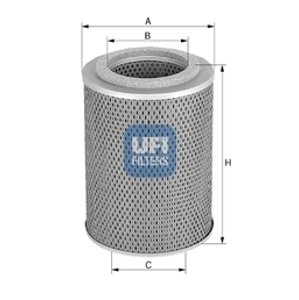 UFI Olejový filter 2553900