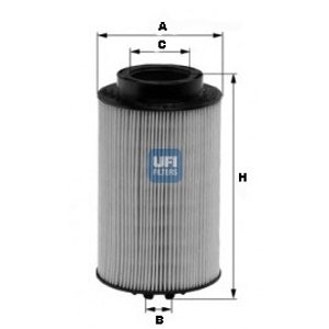 UFI Palivový filter 2601100