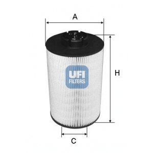 UFI Palivový filter 2603900