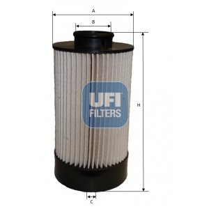 UFI Palivový filter 2607200