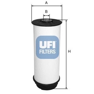 UFI Palivový filter 2608000