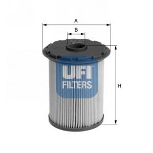 UFI Palivový filter 2669600