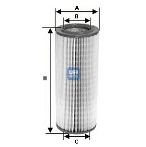 UFI Vzduchový filter 2715400