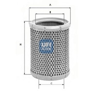 UFI Vzduchový filter 2725300