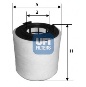 UFI Vzduchový filter 2762100D