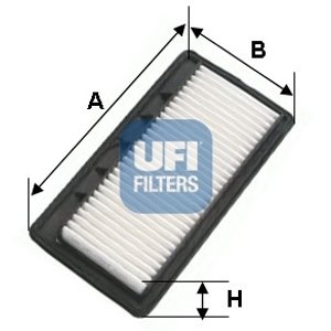 UFI Vzduchový filter 3012600D