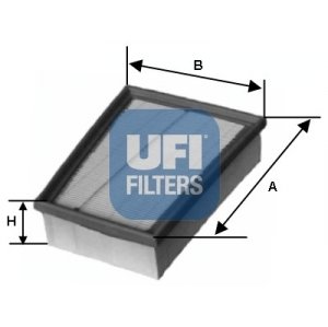UFI Vzduchový filter 3031000