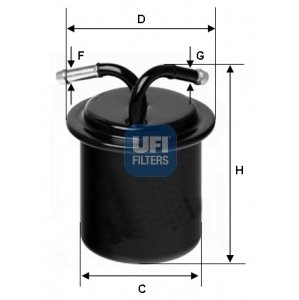 UFI Palivový filter 3154100